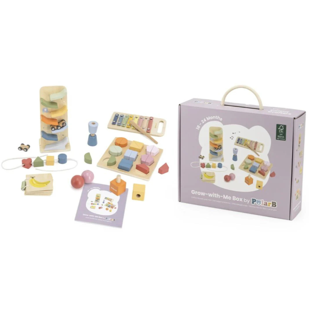 Polar B Grow with Me Box - Colour Crafters For 18-24 Months