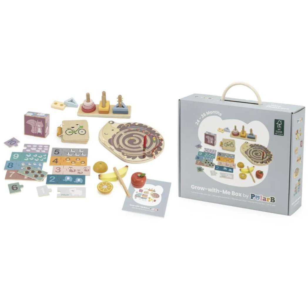 Polar B Grow with Me Box - Little Thinkers For 24-36 Months