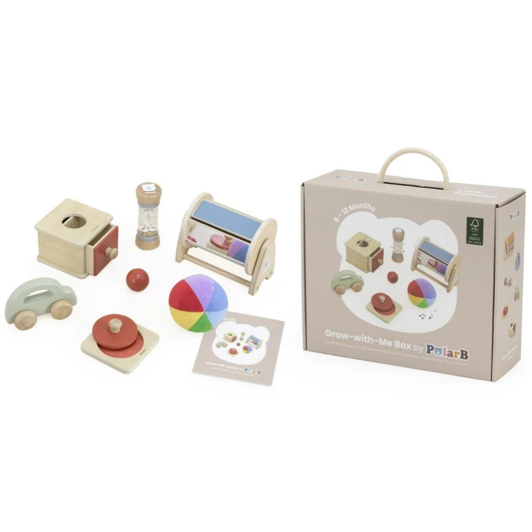 Polar B Grow with Me Box - Little Explorers for 6-12 Months
