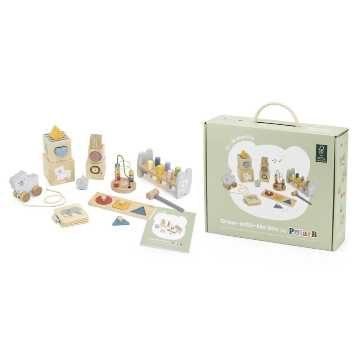 Polar B Grow with Me Box - Motion Masters For 12-18 Months