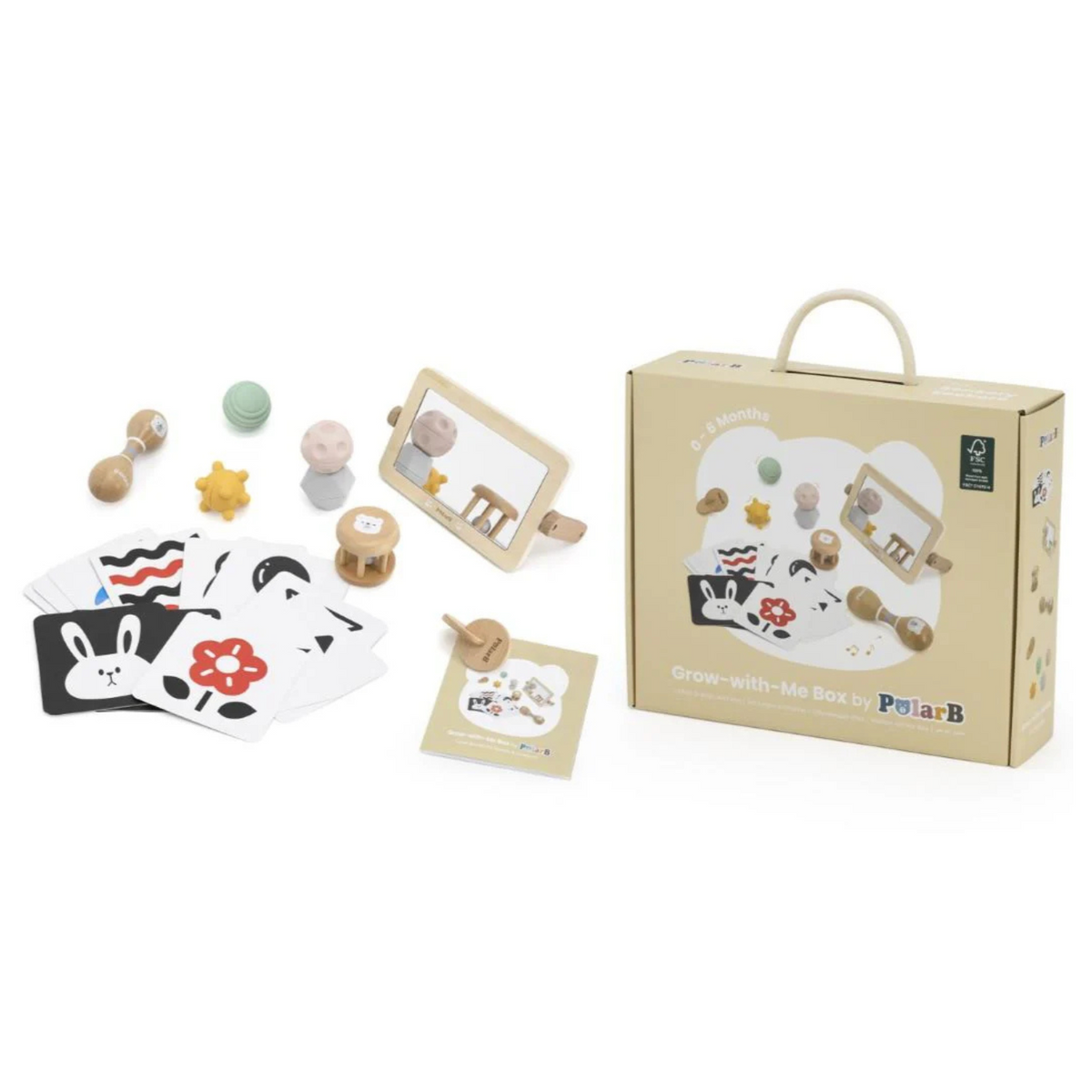 Polar B Grow with Me Box - Sensory Seekers for 0-6 Months