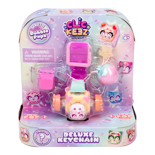 Clickeez Series 3 Bubble Pops - Deluxe Keychain