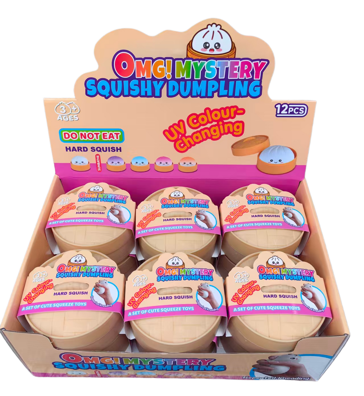 Squishy Mystery UV Colour Change Dumpling