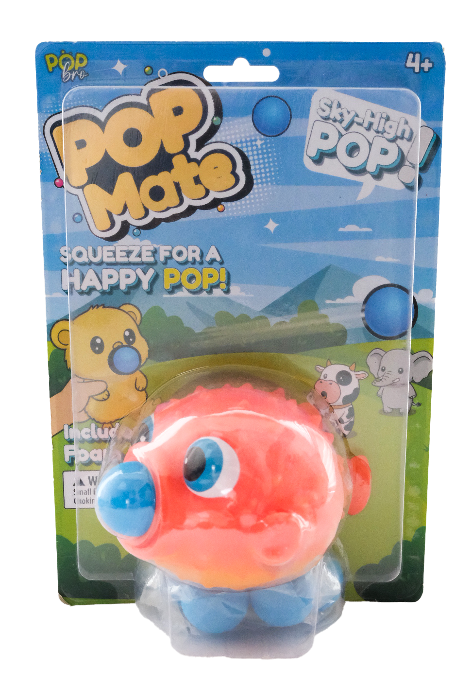 Pop Mate Puffer Fish with 6 Balls