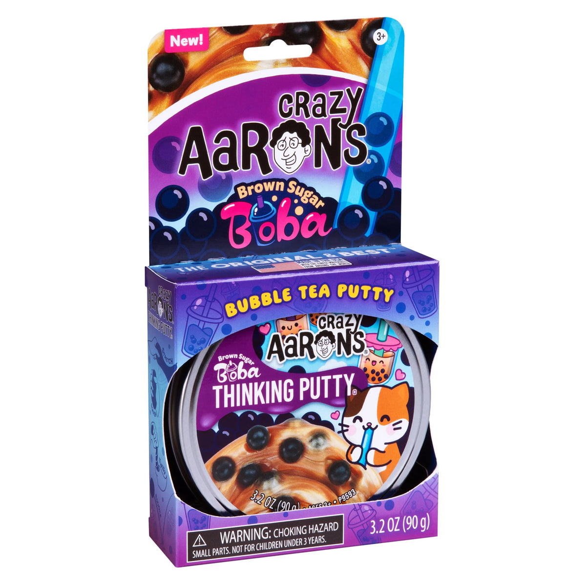 Crazy Aarons Thinking Putty - Brown Sugar Boba