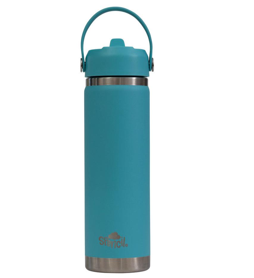 Spencil Big Insulated Water Bottle 650ml - Lagoon