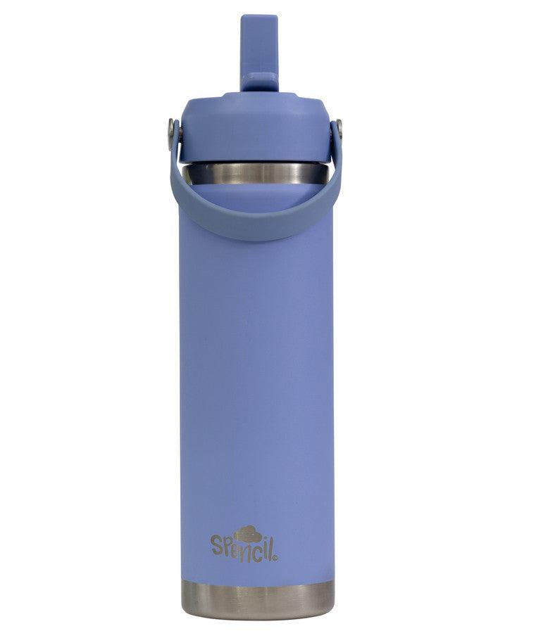 Spencil Big Insulated Water Bottle 650ml - Periwinkle