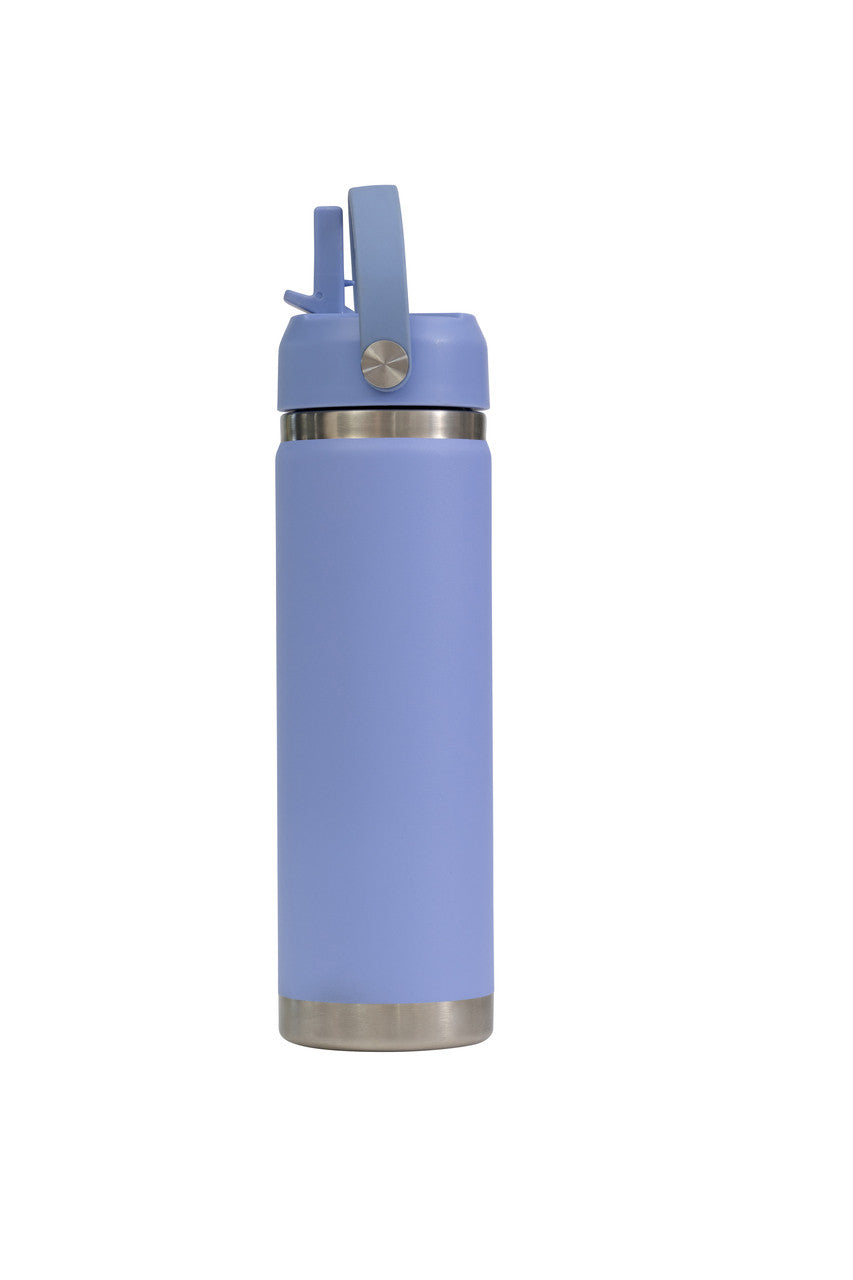 Spencil Big Insulated Water Bottle 650ml - Periwinkle