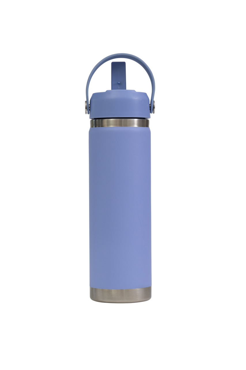 Spencil Big Insulated Water Bottle 650ml - Periwinkle