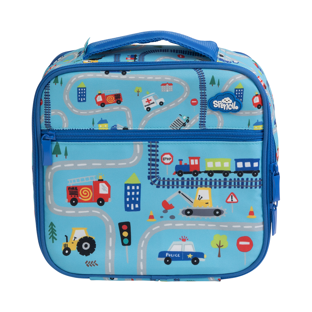 Spencil Little Cooler Lunch Bag + Chill Pack - Tiny Town