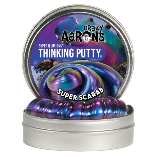 Crazy Aarons Thinking Putty - Super Scarab - Super Illusions