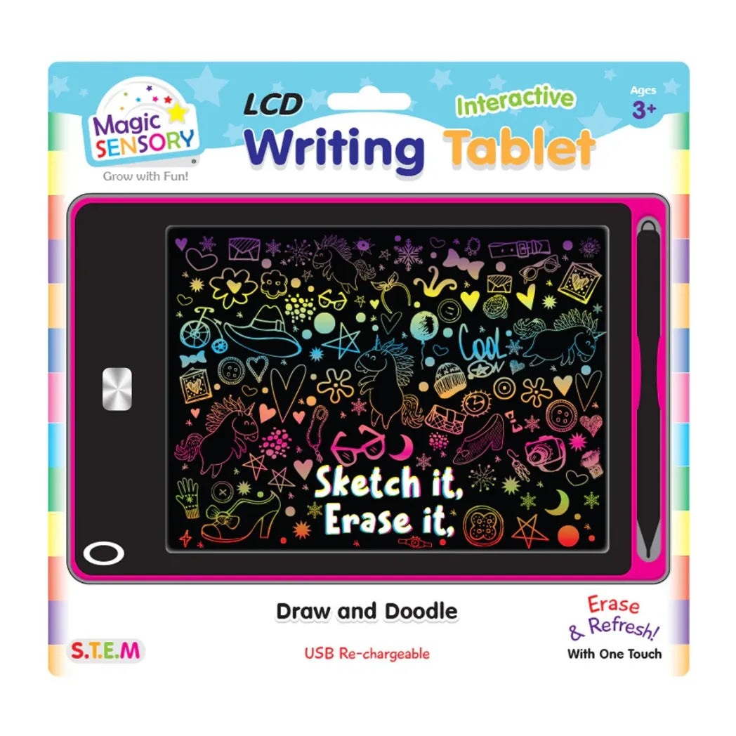 Magic Sensory LCD Writing Tablet (USB Rechargeable)