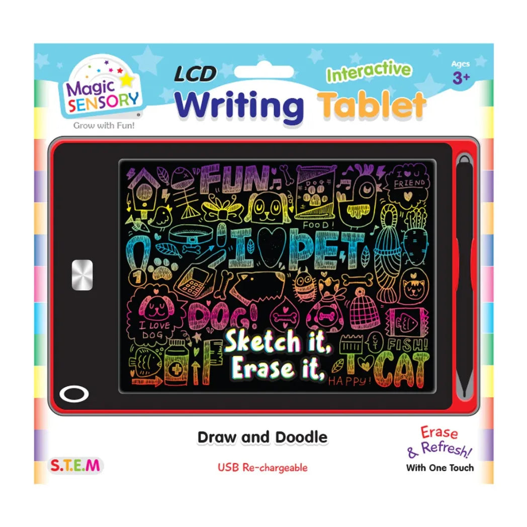 Magic Sensory LCD Writing Tablet (USB Rechargeable)