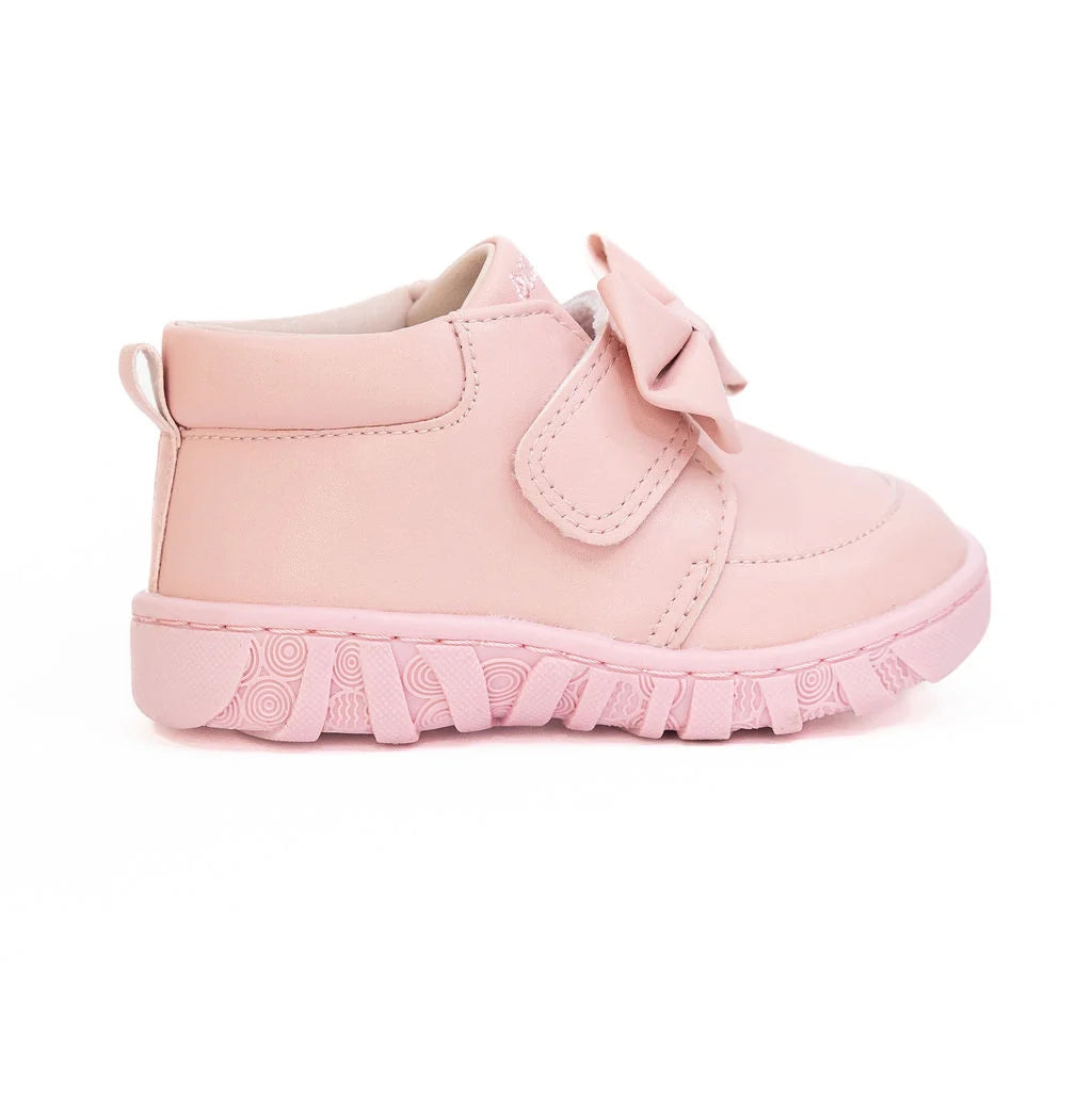 Billycart Kids Lexi Bow Pink baby and toddler boots