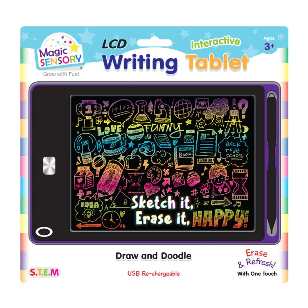 Magic Sensory LCD Writing Tablet (USB Rechargeable)