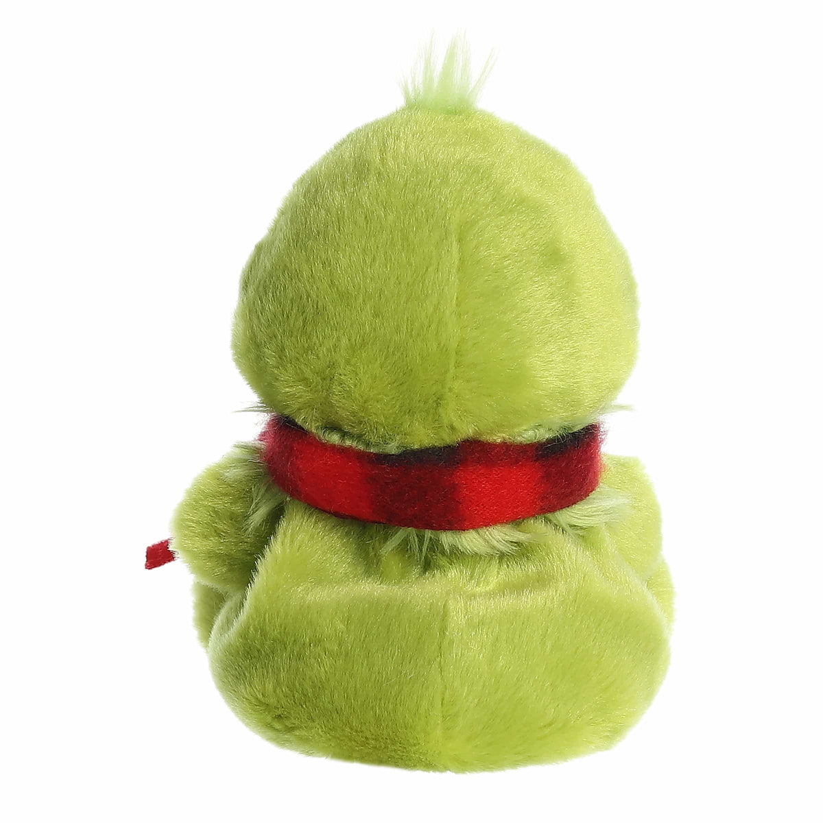 Palm Pal Grinch with Plaid Scarf