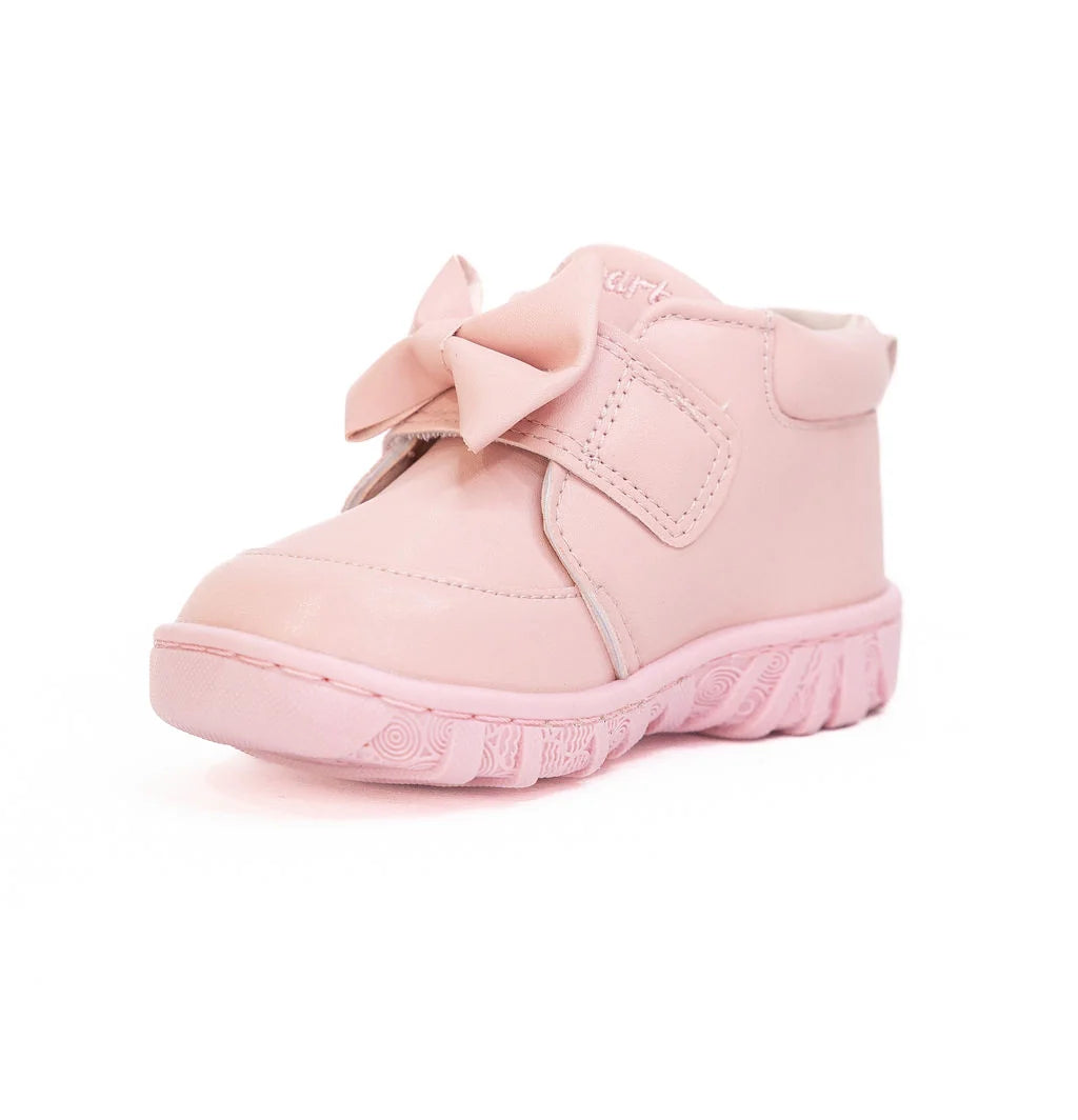 Billycart Kids Lexi Bow Pink baby and toddler boots