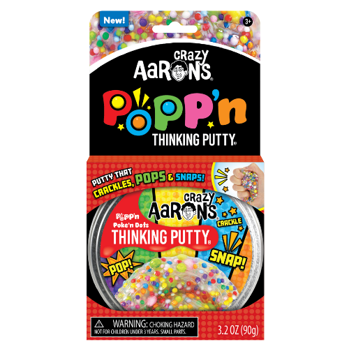 Crazy Aarons Thinking Putty - Popp&#39;n - Poke&#39;n Dots