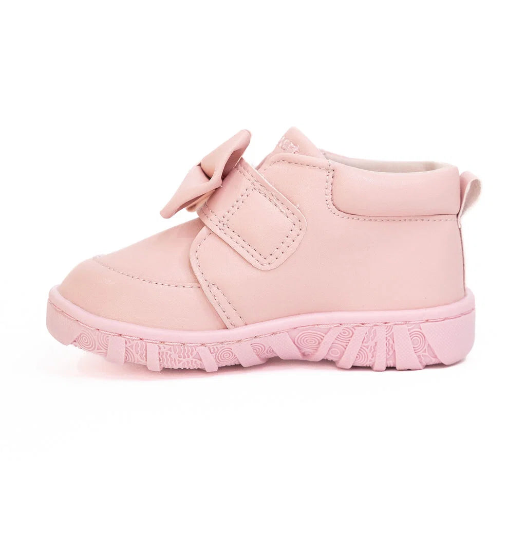 Billycart Kids Lexi Bow Pink baby and toddler boots