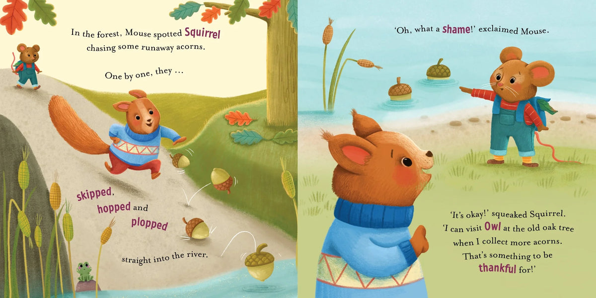 Story Time - Padded Board Book - Mouse Says Thanks