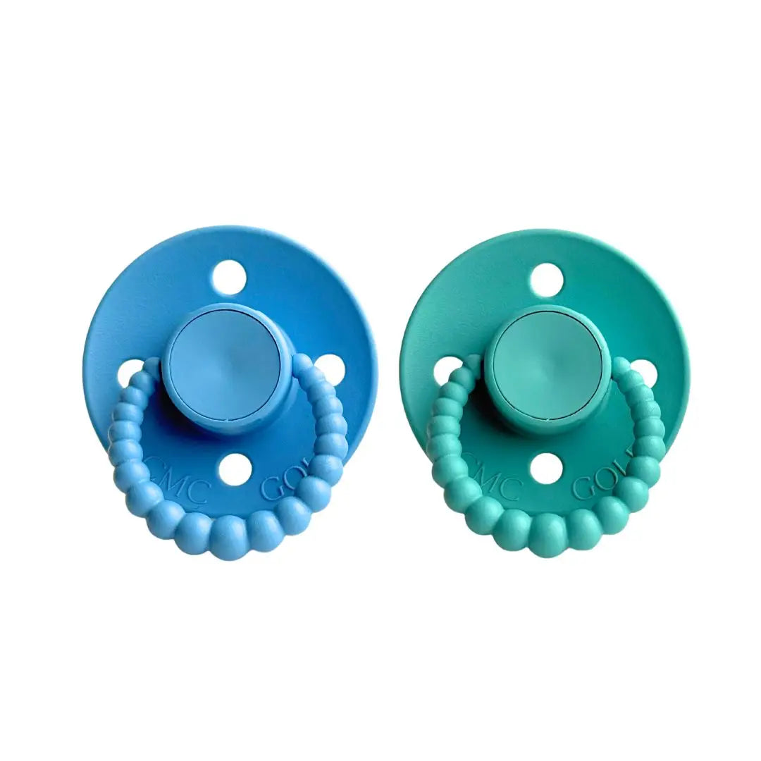 CMC &#39;Bubble&#39; Dummies - Lagoon Blue + Seafoam