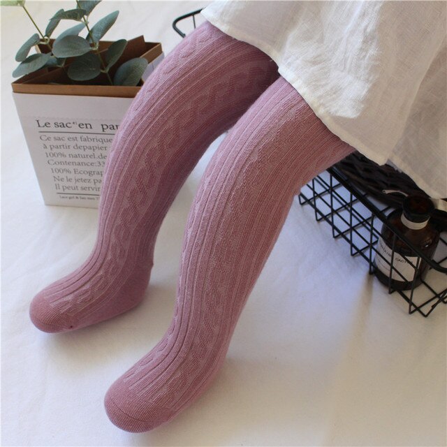 Baby/Toddler Tights - Dusty Rose