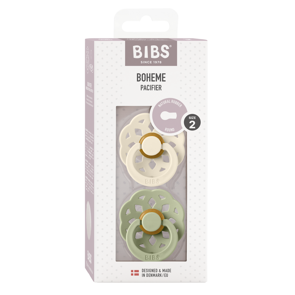 Bibs Boheme Dummies - Ivory/Sage