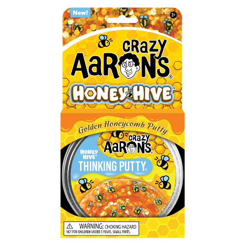 Crazy Aarons Thinking Putty - Honey Hive