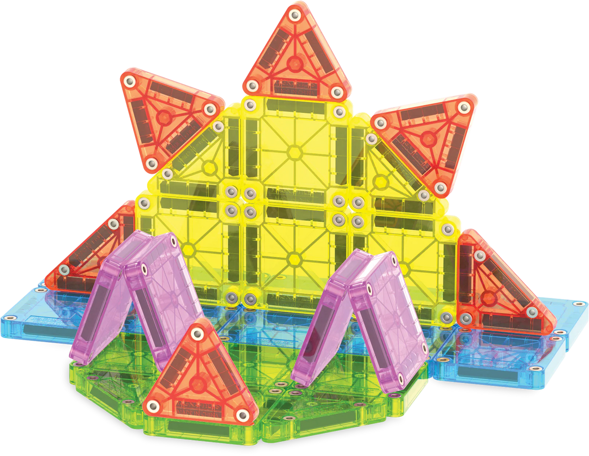 Magna-Tiles microMAGS Travel Deluxe - 55 Piece Set