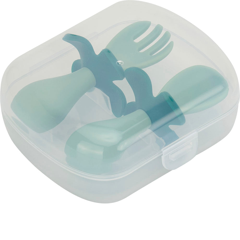 Annabel Trends - Silicone Flower Fork and Spoon Set