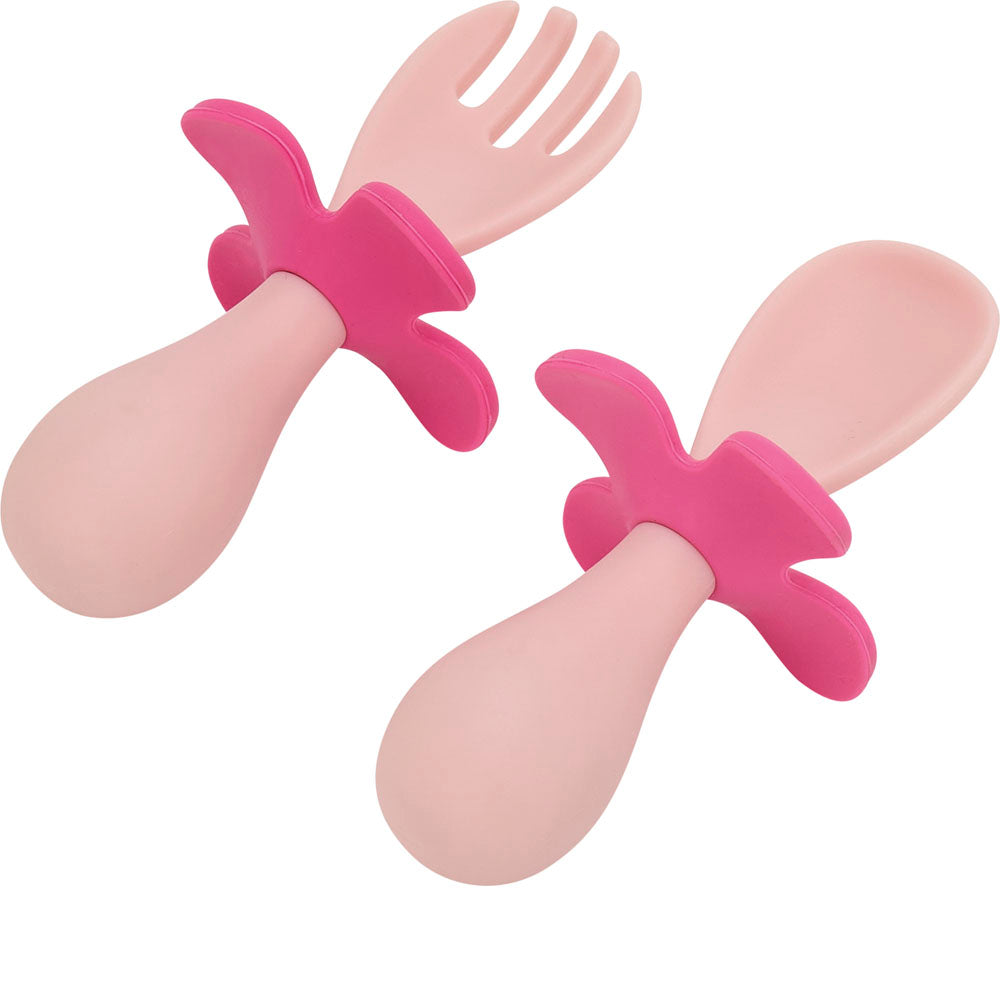 Annabel Trends - Silicone Flower Fork and Spoon Set