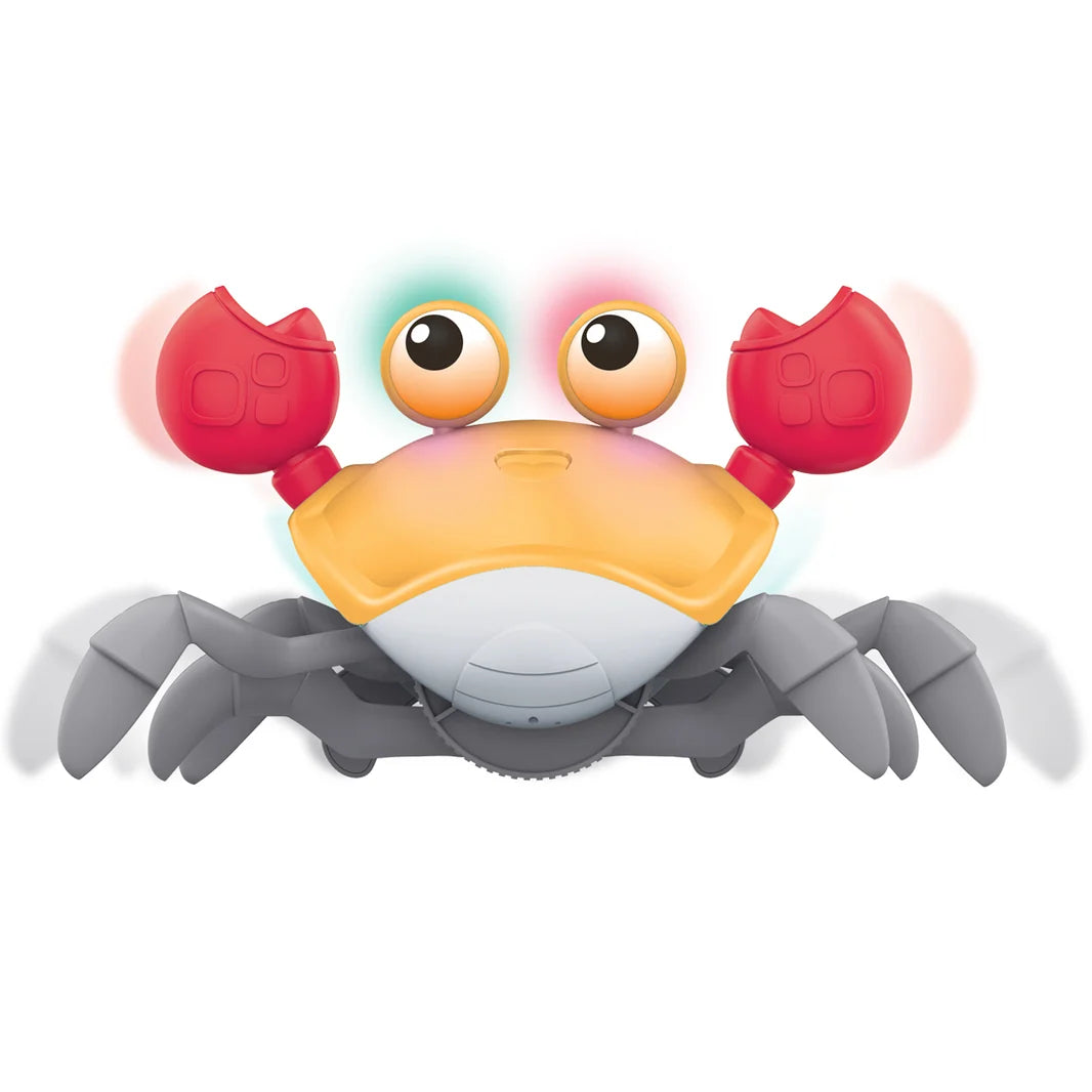 Interactive Crawling Crab - Orange