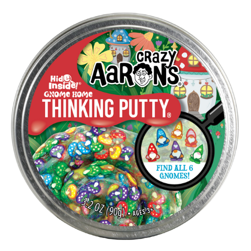 Crazy Aarons Thinking Putty - Hide Inside! - Gnome Home