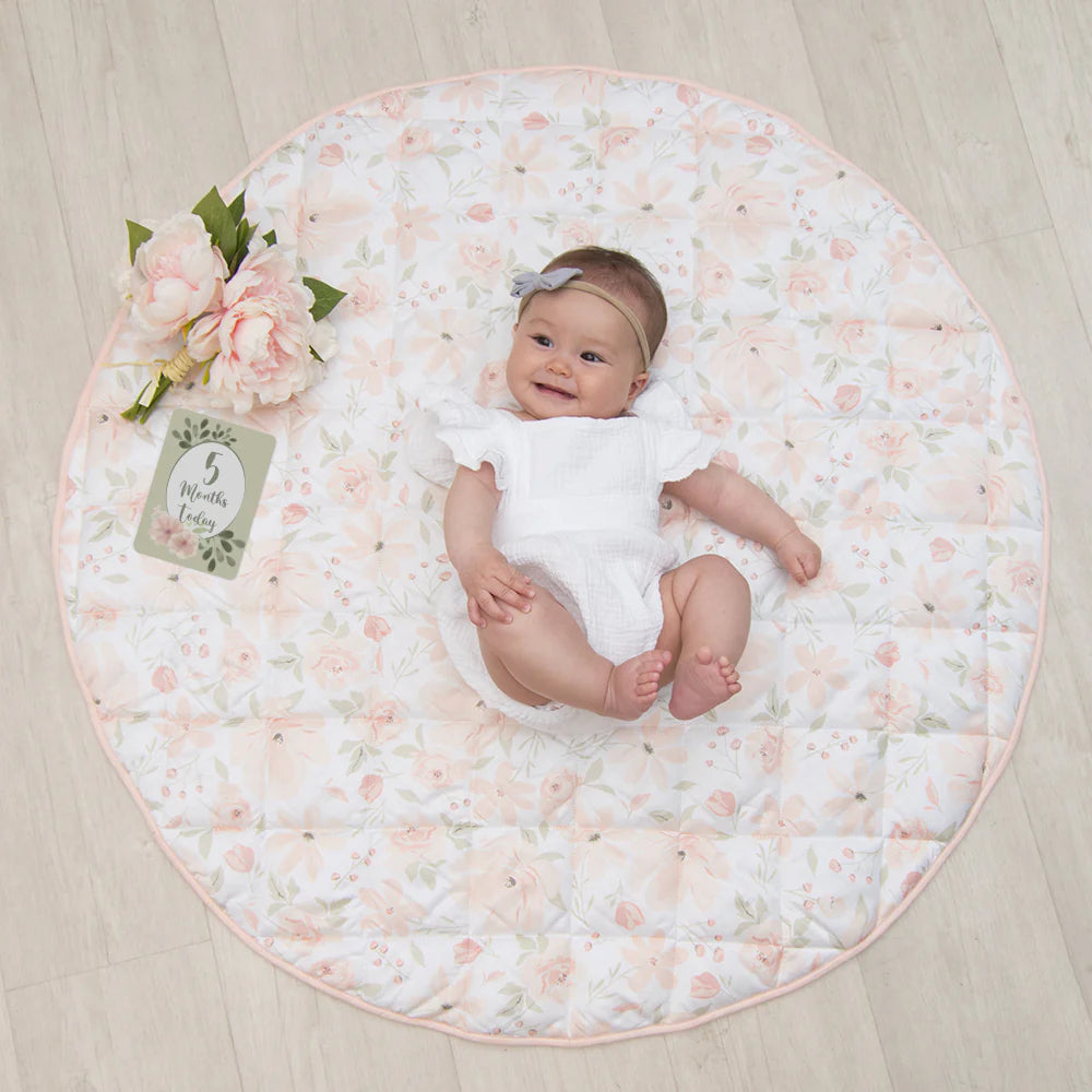 Lolli Living Playmat with Milestone Cards- Meadow