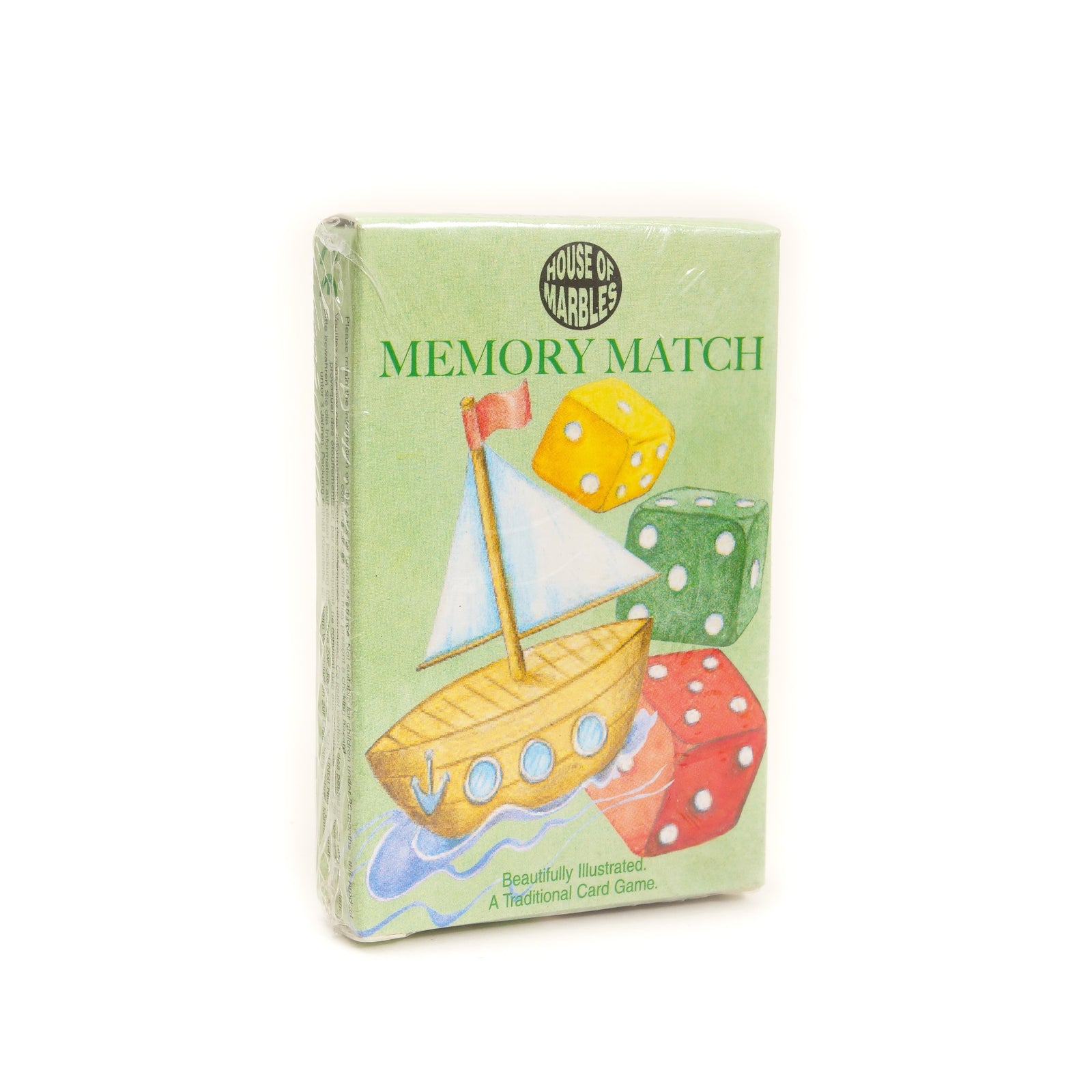 Memory Match card game with colourful illustrated cards in compact box, classic kids matching and memory game for ages 3+