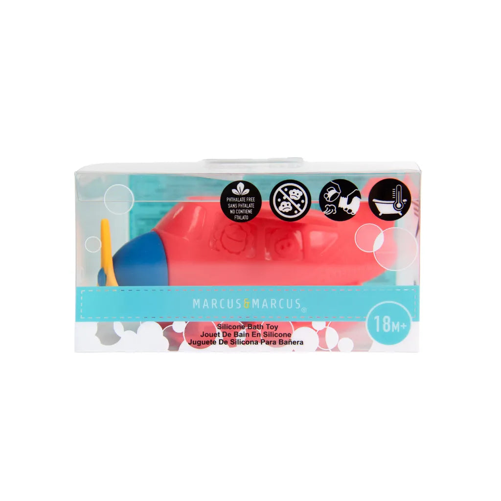 Marcus & Marcus Silicone Bath Toy – Sea Plane
