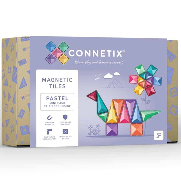 Connetix - Pastel - 32 Piece Mini Pack