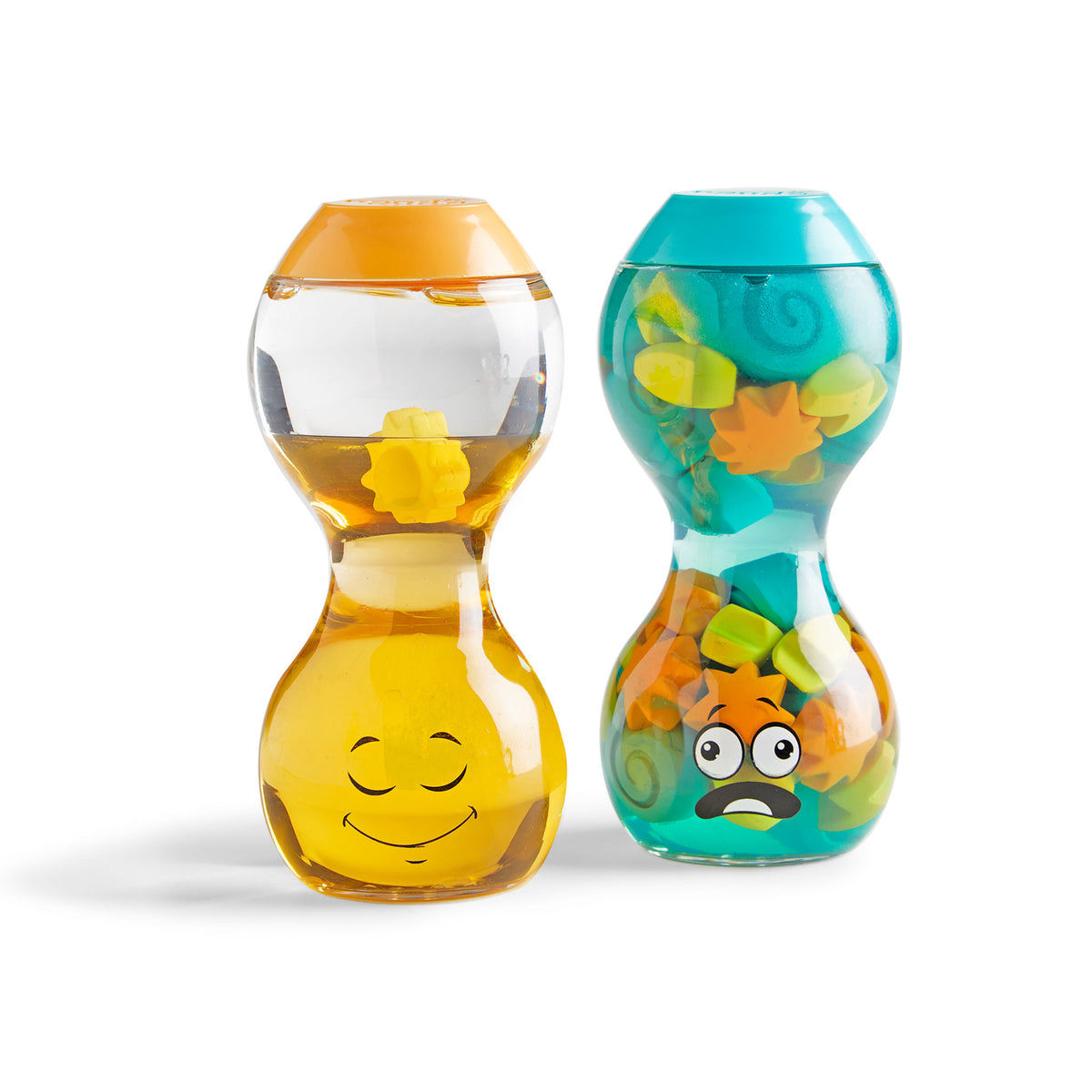 Hand2mind Express Your Feelings Sensory Bottles, Opposites: Overwhelmed and Calm