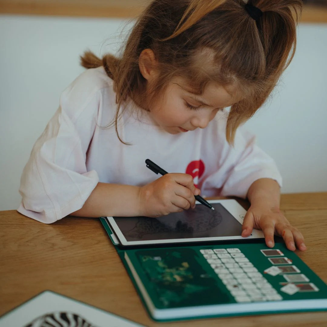 Kidydraw Mini Drawing Tablet - Animals Around The World