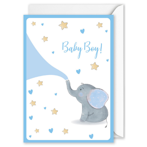 “Baby Boy” Cute Elephant