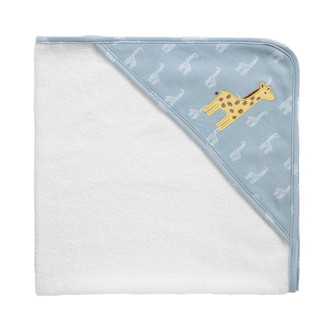 Living Textiles Hooded Towel - Giraffe Safari