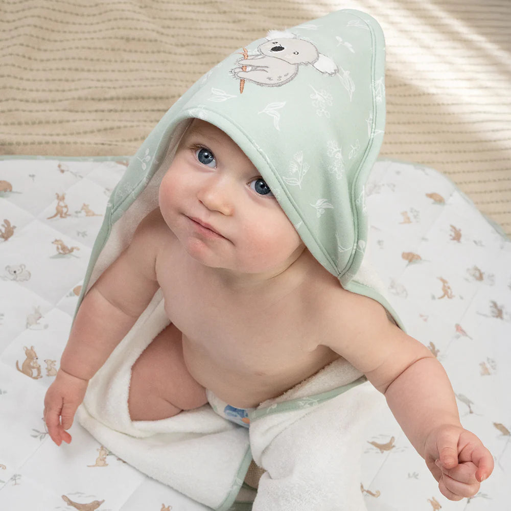 Living Textiles Hooded Towel - Australiana