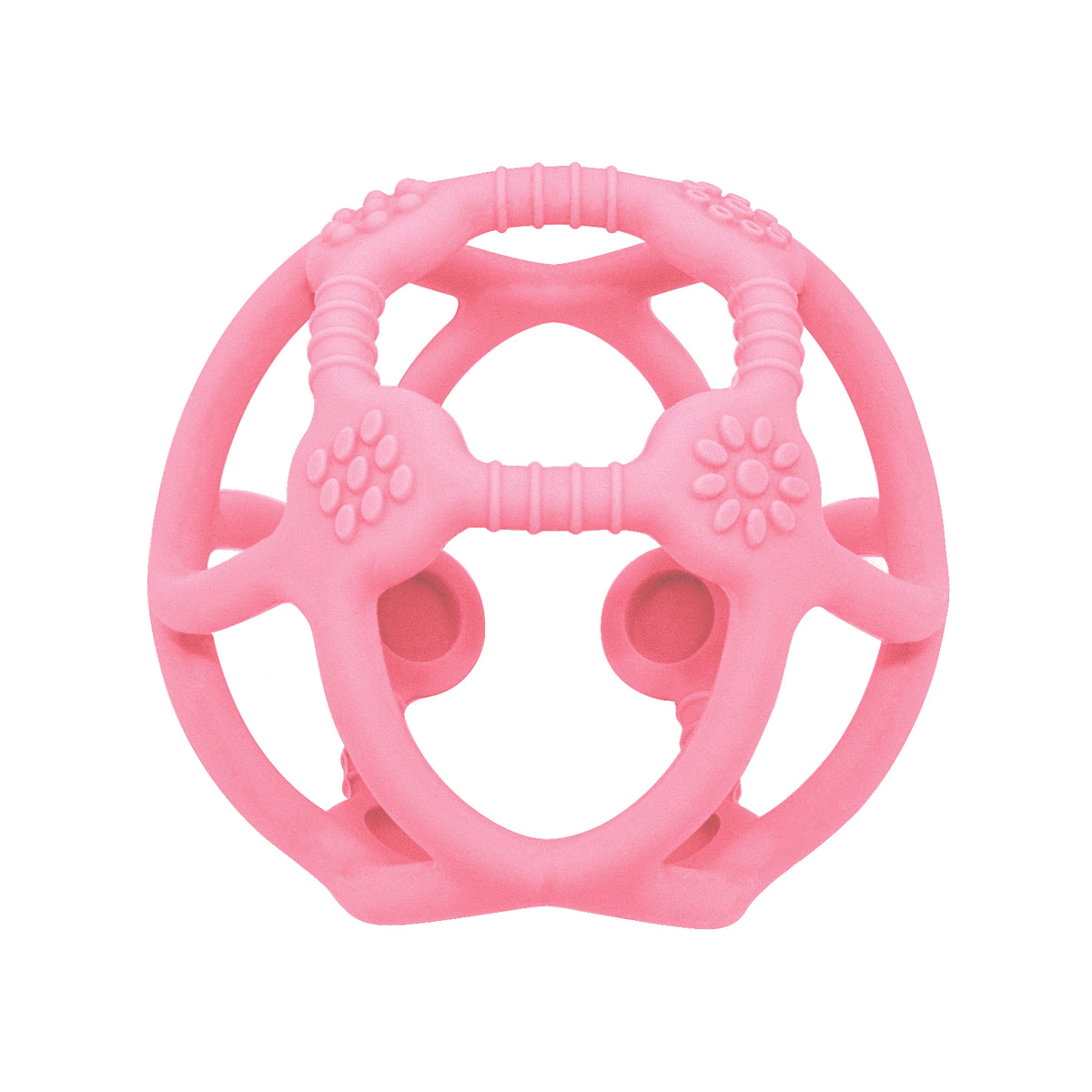 Playground Silicone Teething Ball - Light Pink