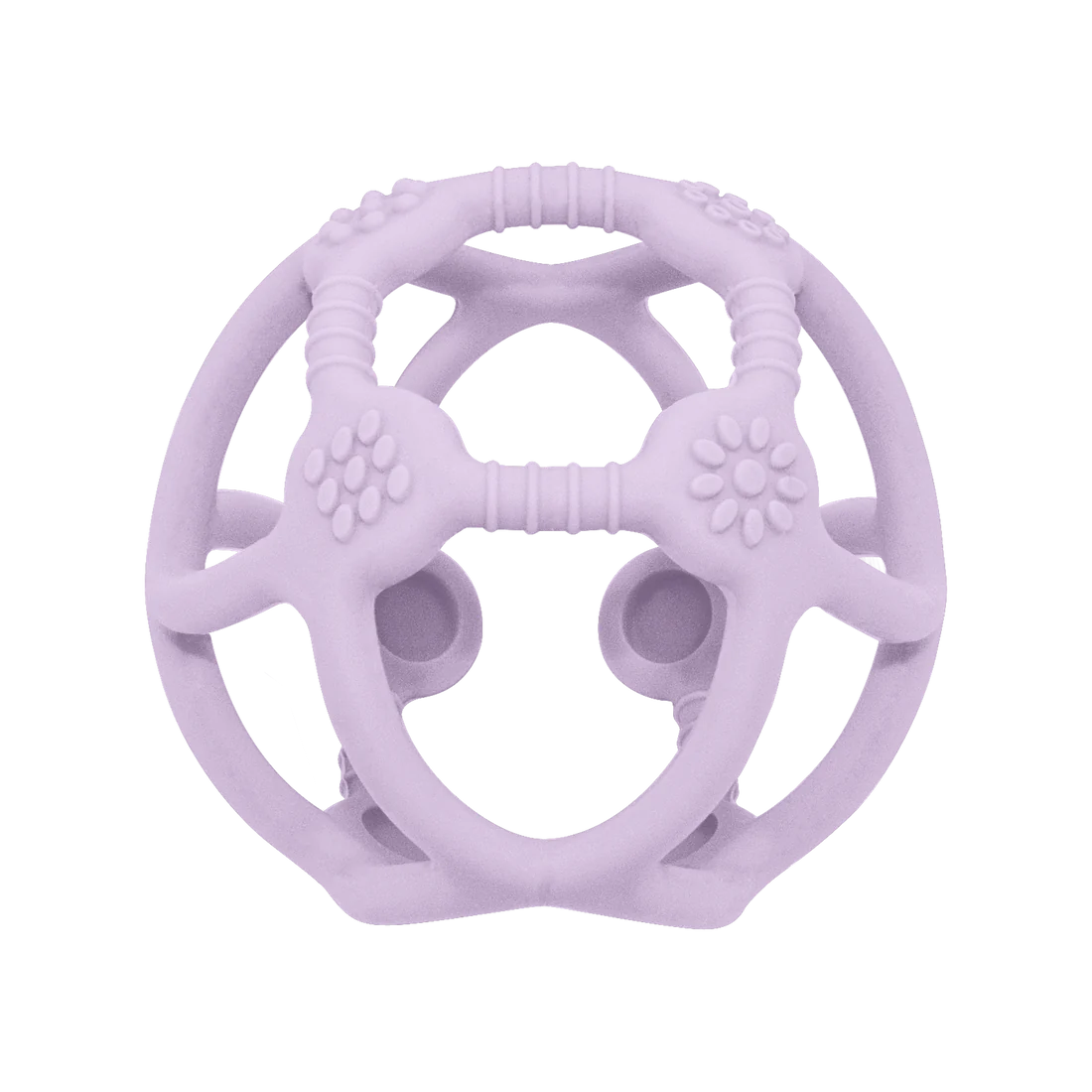 Playground Silicone Teething Ball - Light Purple