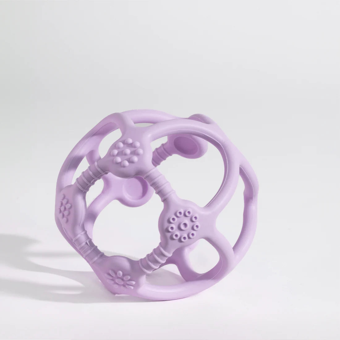 Playground Silicone Teething Ball - Light Purple