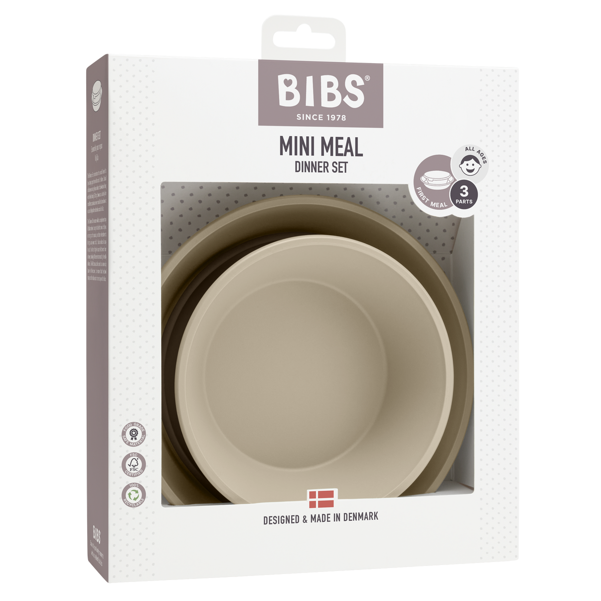 Bibs Mini Meal - Dinner Set - Vanilla