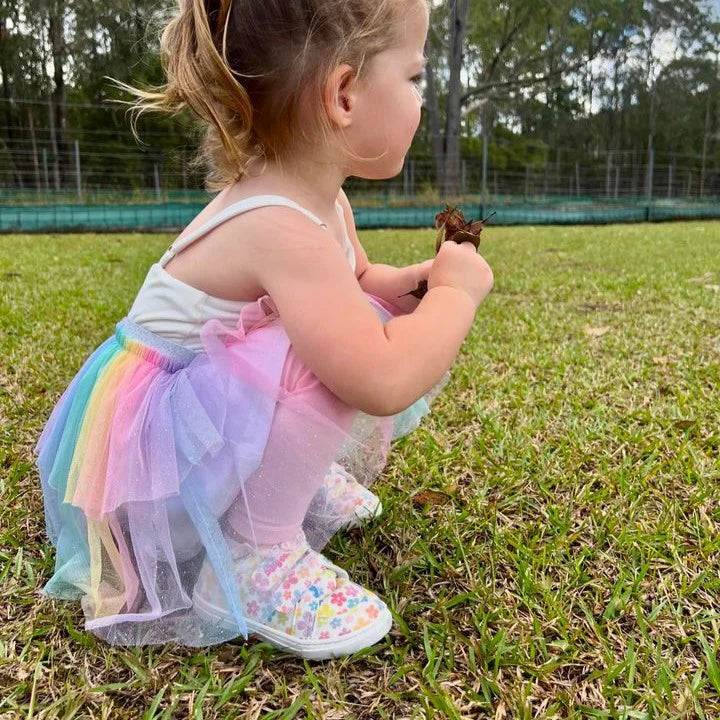 Billycart Petal flower toddler girls sneakers