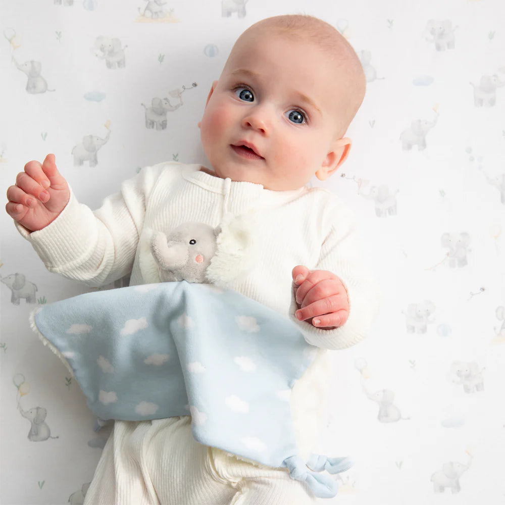 Living Textiles Security Blanket - Elephant Playtime