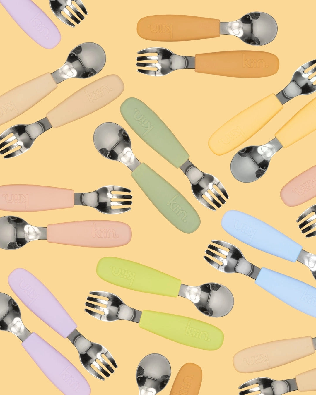 Kiin Silicone Cutlery Set