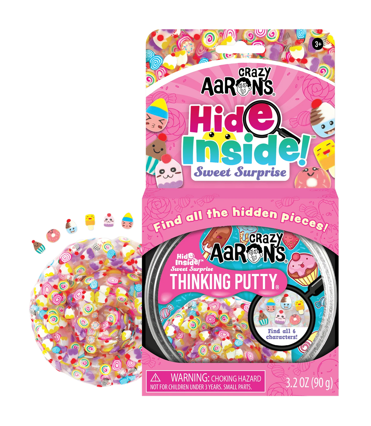 Crazy Aarons Thinking Putty - Hide Inside - Sweet Surprise